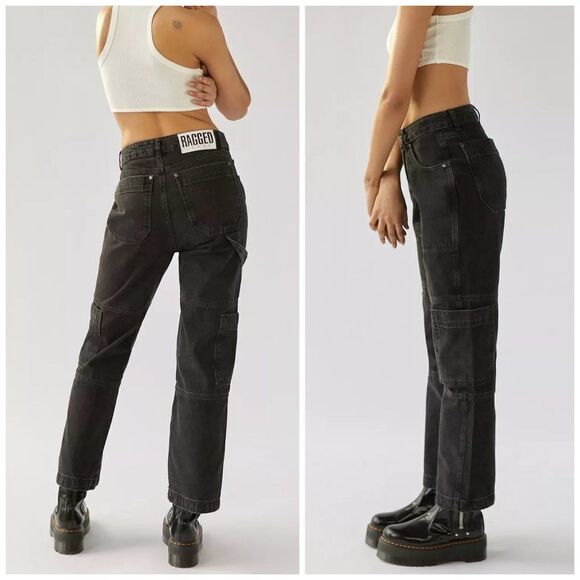 The Ragged Priest Cargo Jeans Size 26 - Picture 6 of 12